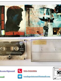 เทปคาสเซ็ท ประกอบภาพยนตร์ MISSION IMPOSSIBLE (ปกไม่สวย)