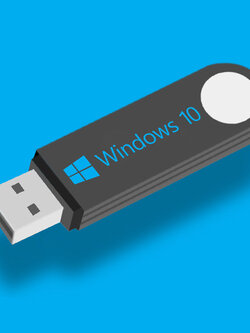 Bootable Flash Drive Windows 10 USB 16GB Install Recovery Repair แค่ตัวลงของเเท้ ไม่มีคีย์