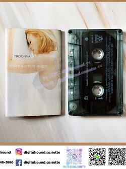 เทปคาสเซ็ท ตลับเทป MADONNA อัลบั้ม something to remember