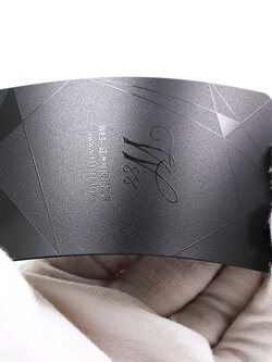 พิมพ์บัตรเคลือบฟิล์มผิวทราย Pvc 0.76 Card