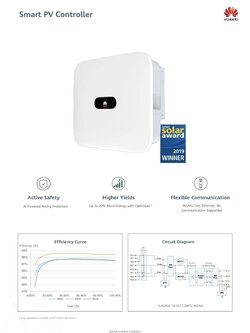 Huawei Inverter 15KW 3Phase SUN2000-15KTL M2 Warranty 10 year