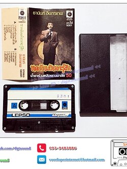 เทปคาสเซ็ท ธานินท์ อินทรเทพ อัลบั้ม ขาดฉันแล้วเธอจะรู้สีก