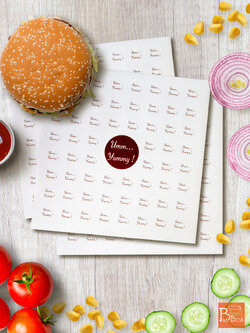 กระดาษห่อเบอร์เกอร์,แซนด์วิช,ขนม,กระดาษห่ออาหาร, ฟู้ดเกรด เคลือบ PE BTB WRAP 9