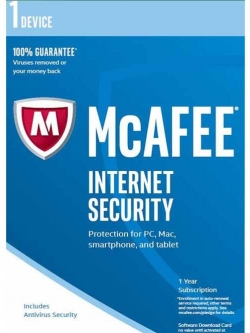 McAfee 2025 AntiVirus 1 Device 1 Year licence