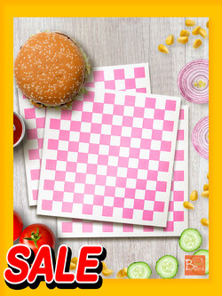 กระดาษห่อเบอร์เกอร์,แซนด์วิช,ขนม,กระดาษห่ออาหาร, ฟู้ดเกรด เคลือบ PE BTB WRAP 6