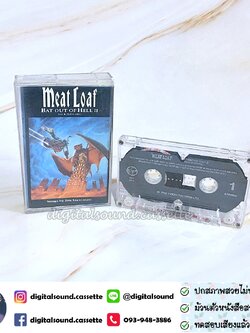 เทปคาสเซ็ท Meat Loaf อัลบั้ม BAT OUT OF HELL II BACK INTO HELL…