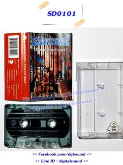 ‎ขายเทปเพลง SCORPIONS อัลบั้ม Pure instinct