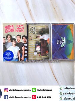 เทปเพลง เทปคาสเซ็ท 25 hours ทเวนตีไฟฟ์อาเวอส์ อัลบั้ม 25 Hours Color in White Mom & Popshop (ซีลมือหนึ่ง)