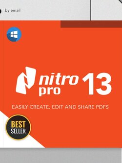 Nitro Pro 13 Genuine License คีย์แท้ 1 เครื่อง (1PC) For Windows 1 ปี