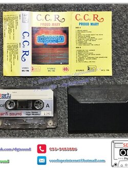 เทปคาสเซ็ท C.C.R. ซี.ซี.อาร์. อัลบั้ม PROUD MARY