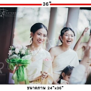 อัดรูปออนไลน์ ล้างรูปราคาถูก ขนาดอัดรูป 24x36