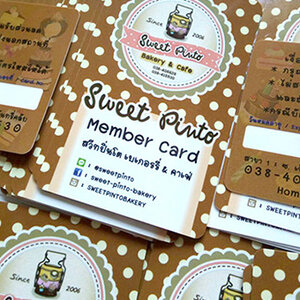 นามบัตร พีวีซี ดัดโค้งงอได้