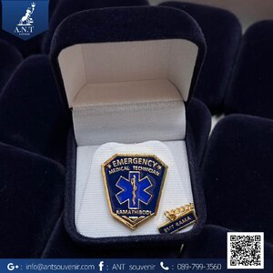 รับผลิตตุ้งติ้งตรากู้ภัย พร้อมกล่องกำมะหยี่