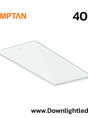 โคมไฟฝังฝ้า LED Panel Light 40W Lamptan 60x120