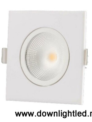 ดาวน์ไลท์ LED COB 5w (แสงส้ม)