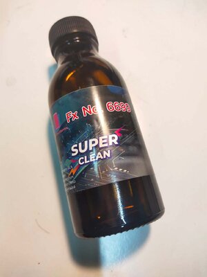 น้ำยาเช็ดคราบกาวจอ ชุปเปอร์คลีน ใช้เช็ดคราบกาวจอกาวในงานซ่อมมือถือกาวOCAล้างเมนบอร์ดมือถือ 100cc