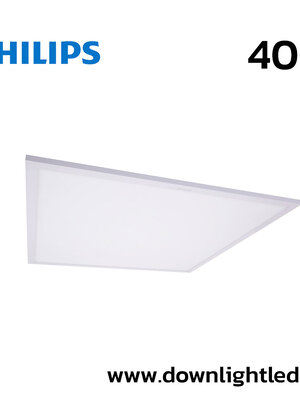 โคมไฟฝังฝ้า LED Panel Light 40w Philips RC091V W60L60