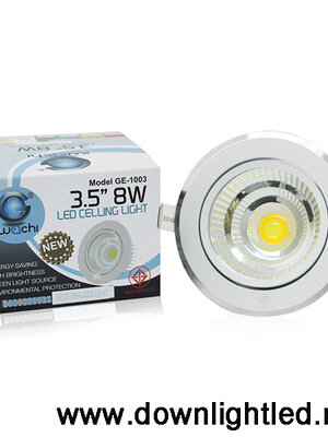 ดาวน์ไลท์ LED IWACHI 8W (แสงส้ม)