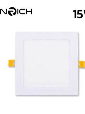 ดาวน์ไลท์ LED หน้าเหลี่ยม 15W ENRICH SLIM D