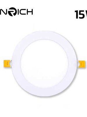ดาวน์ไลท์ LED หน้ากลม 15W ENRICH SLIM D