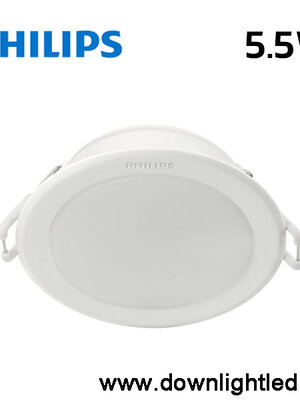 โคมดาวน์ไลท์ LED 5.5W Philips Meson