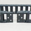 15 X 30 mm Cable Drag Chain R38mm ยาว 1M และ End Connectors (Bridge open outside)