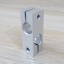 12mm x 12mm Holes Cross Shaft Support Aluminum Alloy