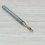 [เกรด 3A] - Single Flute DLC Coating 3.175x2x8 High Efficiency End Mill, Shank 3.175mm