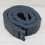 15 x 40 mm Cable Drag Chain R28mm ยาว 1M และ End Connectors (Semi-Enclosed)