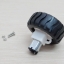 D-hole Rubber Wheel Suitable for N20 Motor D Shaft Tire Car Robot DIY
