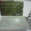 บัตรตัวอย่าง บัตรเมทัลลิก บัตรพื้นประกายเงิน