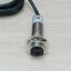 E3F-DS100C4 Infrared Photoelectric Sensor 10-100cm Detection (NPN, NO) Nickel-plated brass body
