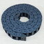 10 X 20 mm Cable Drag Chain R28mm ยาว 1M และ End Connectors (Bridge open outside)