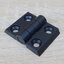 บานพับ Zinc Alloy Hinge for Alu-Profile 3030 ระยะรู 30x23 mm (สีดำ)