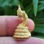 พญานาค รุ่นนาคาโภคทรัพย์ (โลหะชุบทอง) ปี51 วัดบ้านพานพร้าว จ.หนองคาย (ตอกโค้ดใต้ฐาน)