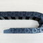 18 X 50 mm Cable Drag Chain R38mm ยาว 1M และ End Connectors (Semi-Enclosed)