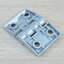 บานพับ Zinc Alloy Hinge for Alu-Profile 4040 ระยะรู 40x25 mm (สีเงิน)