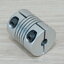 5 x 10 mm RB-Flexible Shaft Coupling D20 L25 mm (Hex Screw)