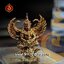 พญาครุฑ รุ่นเศรษฐีเงินไหลมา(พิมพ์เล็ก เนื้อชนวนทองล้นเบ้า สัมฤทธิ์โชค)ปี62 วัดพระมหาธาตุวรมหาวิหาร จ.นครศรีธรรมราช(มีโค้ด หมายเลข๖๕๔)