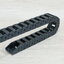 10 X 20 mm Cable Drag Chain R18mm ยาว 1M และ End Connectors (Bridge open outside)