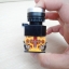 LA38 22mm Flat Head Pushbutton Switch 1NO/1NC Reset (Blue - กดติด-ปล่อยดับ) LA38-11BN