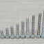 สกรูหัวจมสแตนเลส 304 Screw M5 ยาว 10mm (20ตัว/ถุง)
