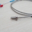 1M Cable หัวเกลียว M6x1.25 K Type Thermocouple 0-400C Sensor Probe