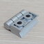 บานพับ Zinc Alloy Hinge for Alu-Profile 2020 ระยะรู 20x14 mm (สีเงิน)