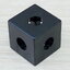 Cube Corner Bracket (Black)