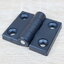 บานพับพลาสติกไนลอน Hinge for Alu-Profile 4040 ระยะรู 40x30 mm
