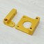 MK8 Extruder Aluminum Block DIY kit for 1.75mm Filament (Right Left Short Hand)