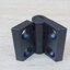 บานพับ Zinc Alloy Hinge for Alu-Profile 3030 ระยะรู 30x23 mm (สีดำ)