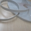 HTD-3M-15mm PU Timing Belt Steel Core สีขาว (สานแถบเส้นเหล็กในสายพาน ราคา/1เมตร)