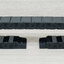 18 x 37 mm Cable Drag Chain R38mm ยาว 1M และ End Connectors (Semi-Enclosed)